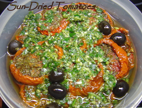 Sun – Dried Tomatoes. Вяленые томаты.