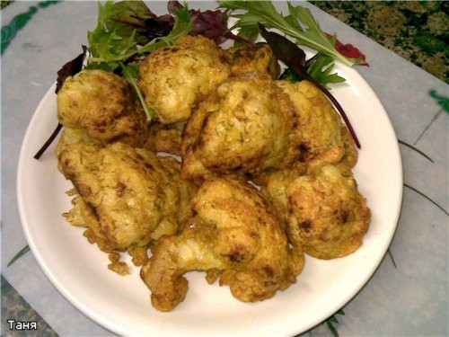Закуска из цветной капусты
