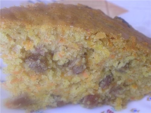 Вкусный морковный пирог Нашла где то в интернете, автора не помню, спасибо- очень вкусно - 2