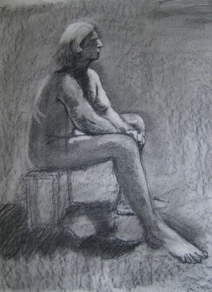 Ща я вам навалю своих рисунков Figure drawing типа надо было вписать в лист, чтобы фигура касалась... - 3