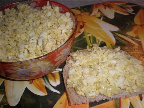 Паштет из яиц