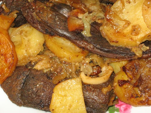 Бараньи стейки с косточкой, запеченные в духовке - 2