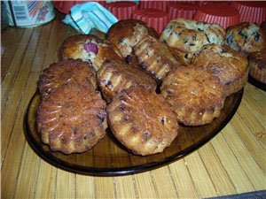 Вот такие маффины получились