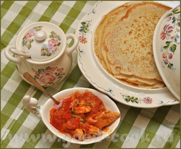 Быстрая закуска из курицы (можно как самостоятельное блюдо или начинка) Имеем: куриное филе от 1 ку...