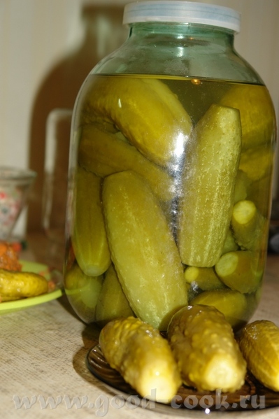 Ещё была Картошка в сметане от Кутовой Ирины и огурцы солёные - 2