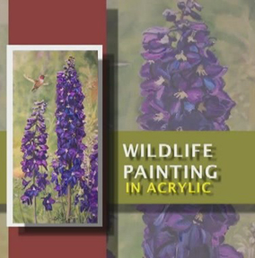 Для таких как я изучающих акрил Painting Wildlife in Acrylic by Terry Isaac