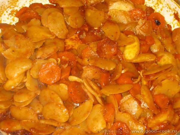 Пилаки с бомбейской фасолью