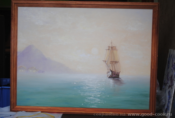 море с корабликом (Сахаров)