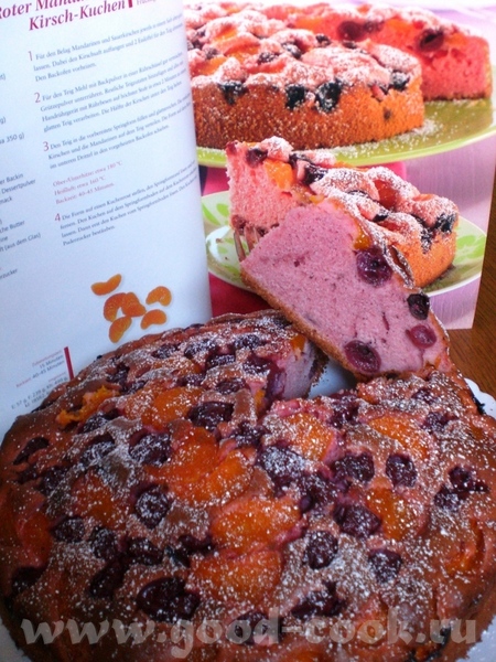 Roter Mandarinen  Kirsch  Kuchen  -  2007 by Dr