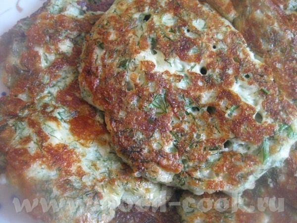 СЫРНЫЕ ОЛАДЬИ С УКРОПОМ Очень быстрые вкусные оладьи из сыра