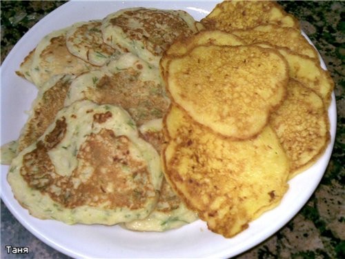 Запеканка из капустных и кабачковых оладушек с мясом Очень нежная,вкусная запеканка - 2