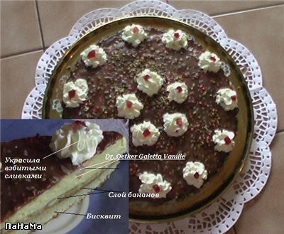 Можно я сегодня вам тортик покажу, называется он Affennkuchen, т