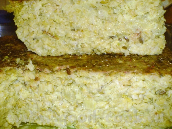 ЗАПЕКАНКА ИЗ ОВСЯНЫХ ХЛОПЬЕВ С КУРИЦЕЙ, БАКЛАЖАНОМ И ЛЬНОМ 1,5 ст - 2