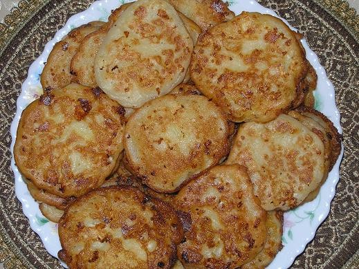 Оладьи с яблоками