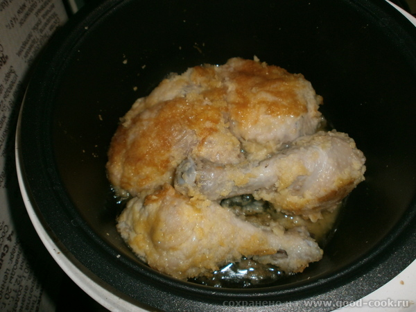 Куриные окорочка в картофельной панировке