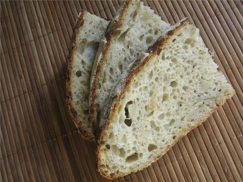 Неллик, ОГРОМНАЯ СПАСИБКА за потрясающе ароматный и вкусный Хлеб на закваске с печеным картофоелем...