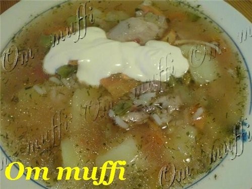 КУРИНЫЙ БУЛЬОН С ЛАПШОЙ ХАШ (Армянское блюдо) СУП РИСОВЫЙ С КУРИЦЕЙ - 4