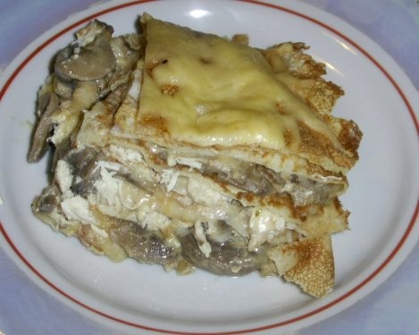 Лазанья из блинов