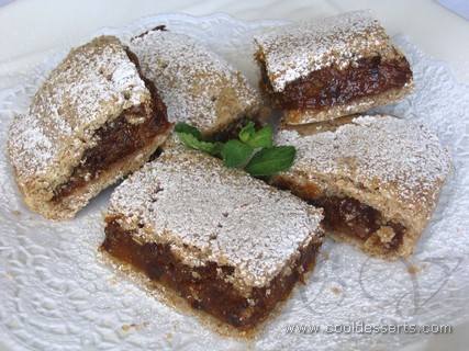 "Абрикосовые полоски" (Apricot Slices) Для теста: 1 ст