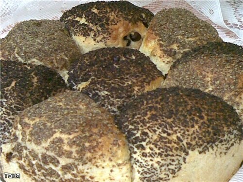 Булочки с шоколадными чипсами в виде пирога 500 г муки 0,5 ч - 2