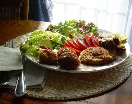 Portobello en crote de parmesan