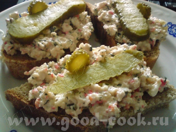 Люсенька, я к тебе со спасибой за "Салат - паштет из крабового мяса"