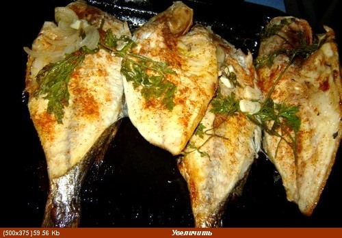 Dorada al horno Дорада в духовке По сути дорада была первая "новая" для меня рыба в Испании (раньше...