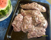 Запеченная Баранина с Розмарином и Овощами * Ингредиенты * 2кг баранины * 1 бутылка " Боржоми * сол... - 5