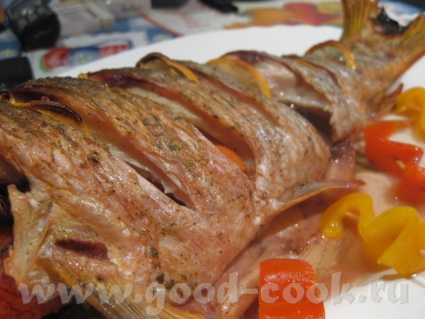 Карп запеченный