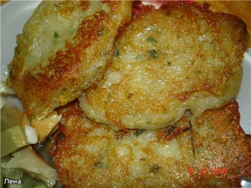 картофельные котлеты"Раз картошка,два картошка