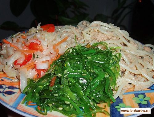 Вчера у нас были макароны по-флотски
