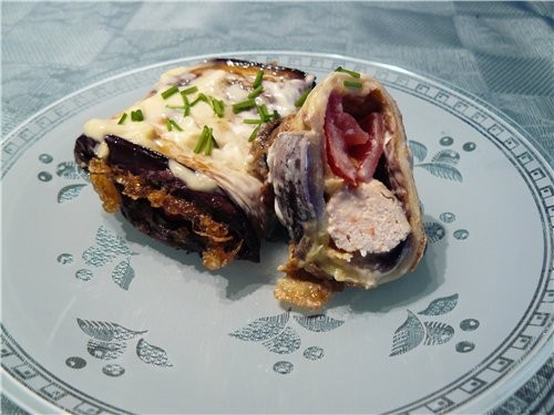 БАКЛАЖАНОВЫЕ РУЛЕТИКИ-1 Знакомая, которая мне про них рассказала, называла их Корейскими