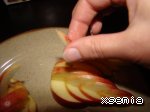 Сайт Поварёнок Украшение "Лебедь" из яблока От Делала утку в яблоках - 6