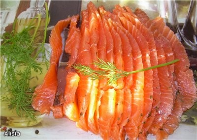Иннуль а рыбка это же сказка , почти всю скушали, такой посол вырвала пару кусков, завтра на салат,...