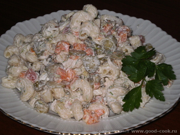 Салат с макаронами MAKARNA SALATASI