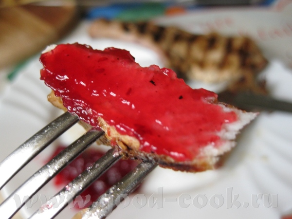 Клюквенный соус-желе для мясных блюд - 2