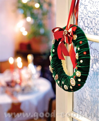 Рождественские хвойные венки и гирлянды - настоящие символы праздника - 7