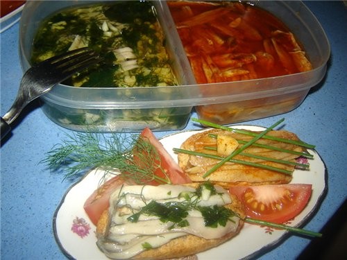 Boquerones en vinagre Анчоусы под маринадом Я сделала два вида маринада: 1 - 4