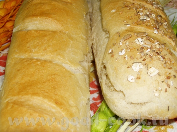 Темный хлеб на пиве с колбасой и сыром Булочки Булочки с отрубями и тимьяном - 2