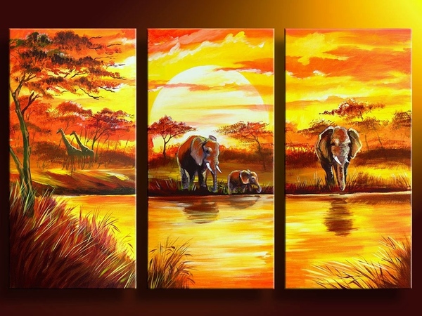 У меня на папке вот такое лежат- Afrika Art Decor - 3