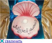 торт ружье 3 торт ракушка с жемчужиной - 3