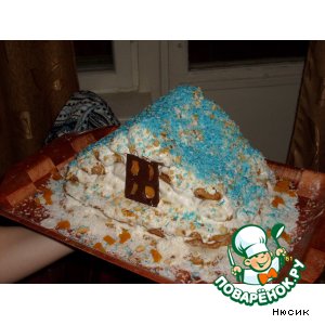 Сайт Поварёнок Зимняя избушка От Нюсик Очень вкусный тортик
