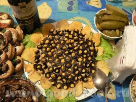 Салат "Подсолнух"