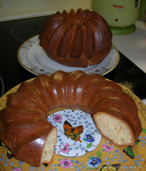 Творожный кекс