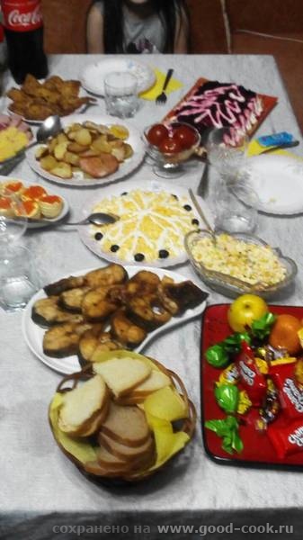 Стол новый год