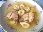 ПЕРВЫЕ БЛЮДА Борщи Борщ український Летний вегетарианский борщ Борщ на шкварках Борщ гетманский на... - 3