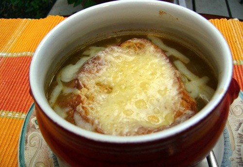, красивый суп, а сыр какой брала