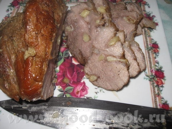 Готовностиь мяса проверяем ножом -: прокалываем мясо поглубже – из него не должен выделяться сок ро... - 2
