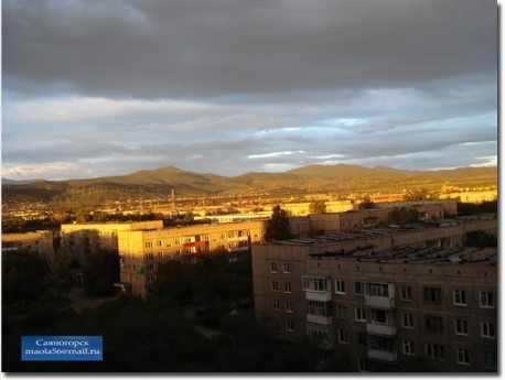 А это закат в нашем городе клевер - 3