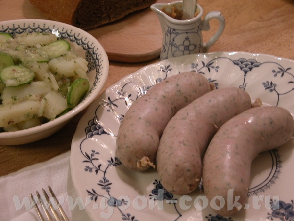 MЬNCHNER WEISSWЬRSTE/Мюнхенские белые колбаски Вобщем, аттестацию прошли на 5-, - потому, что Инноч...